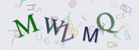 This is a captcha-picture. It is used to prevent mass-access by robots. (see: www.captcha.net)